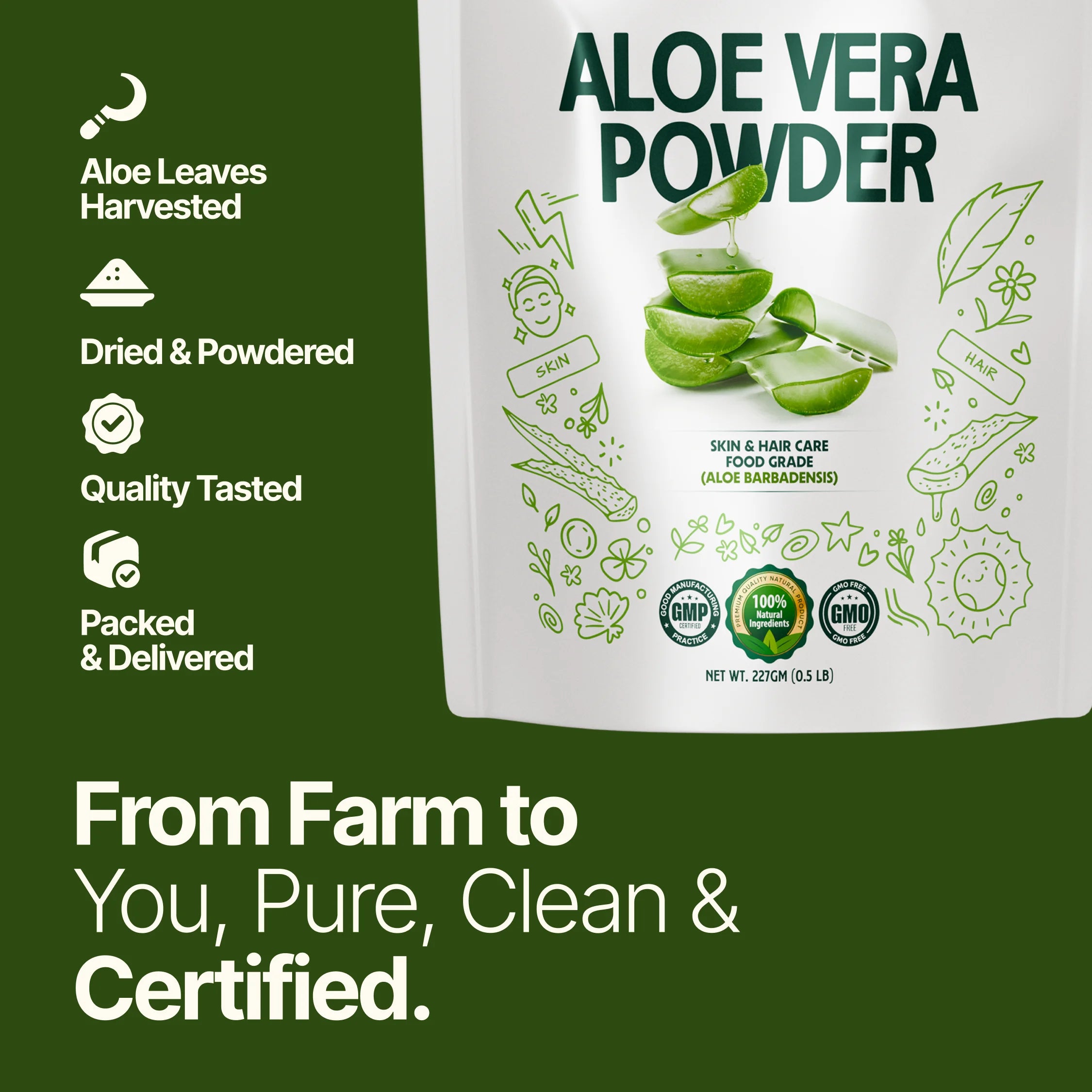 Aloe Vera Powder