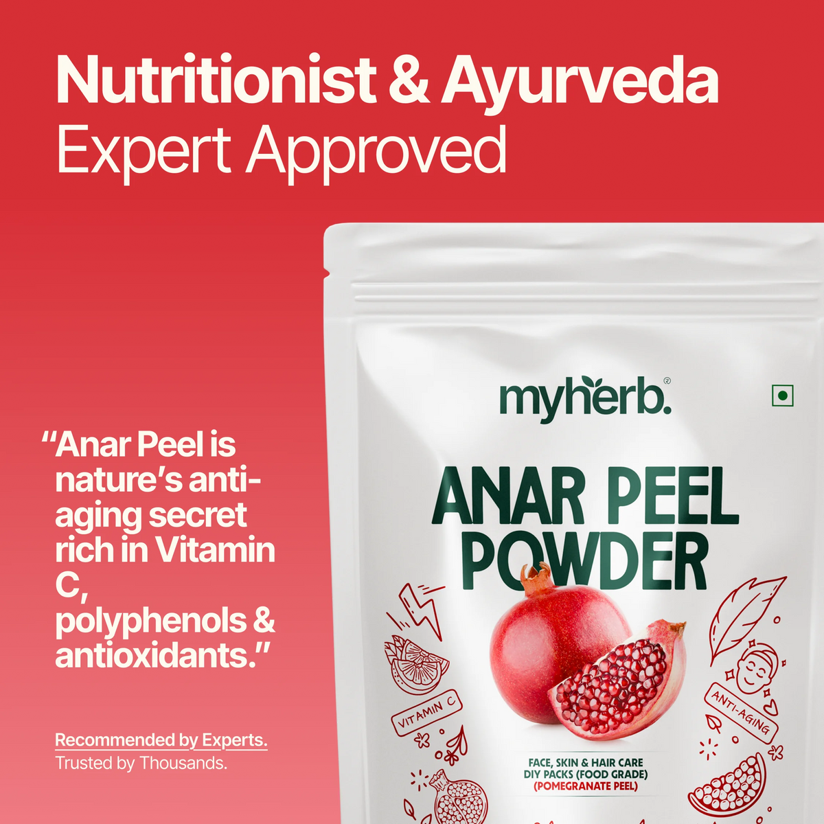 Anar Powder Anar Peel Powder – Myherb