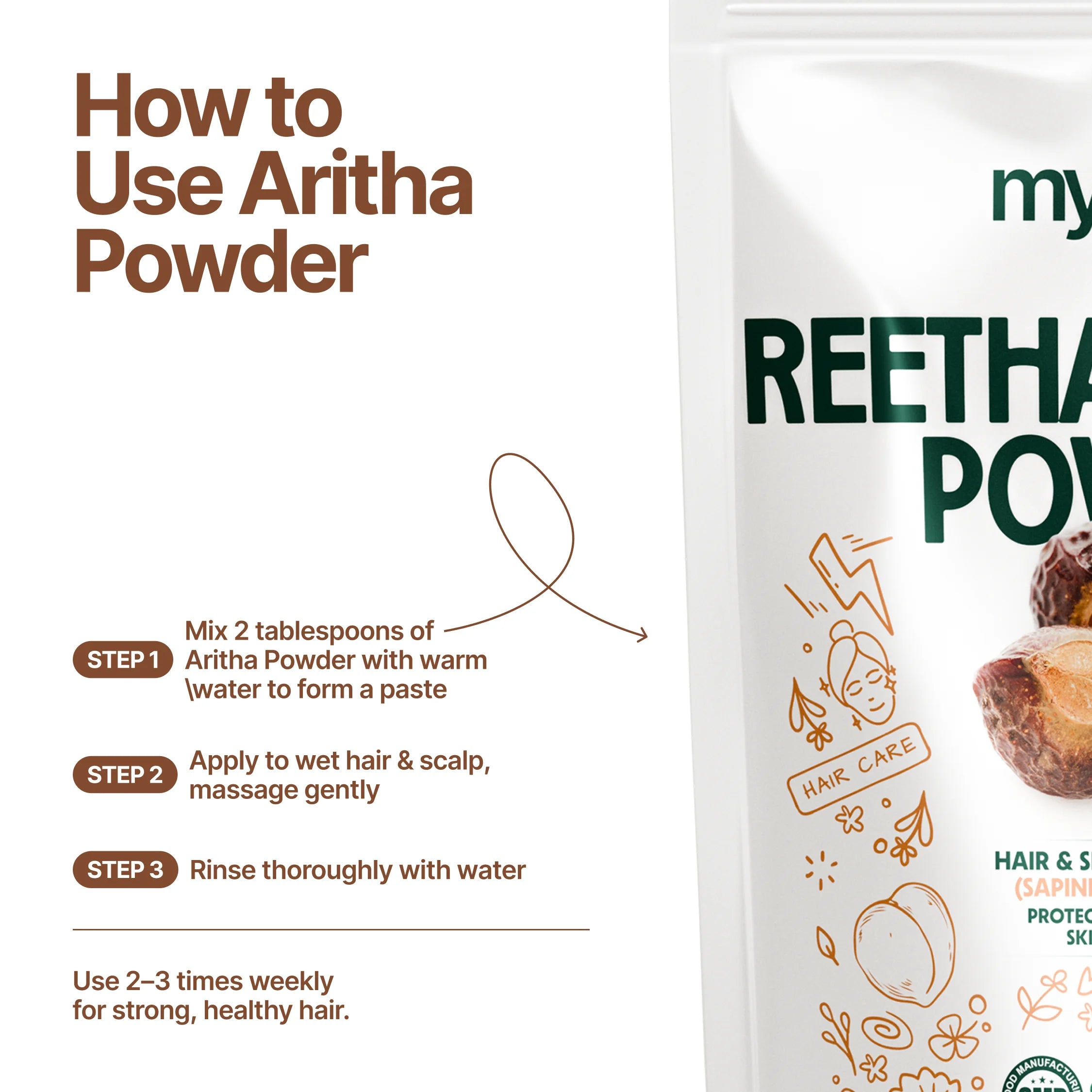 Reetha Aritha Powder