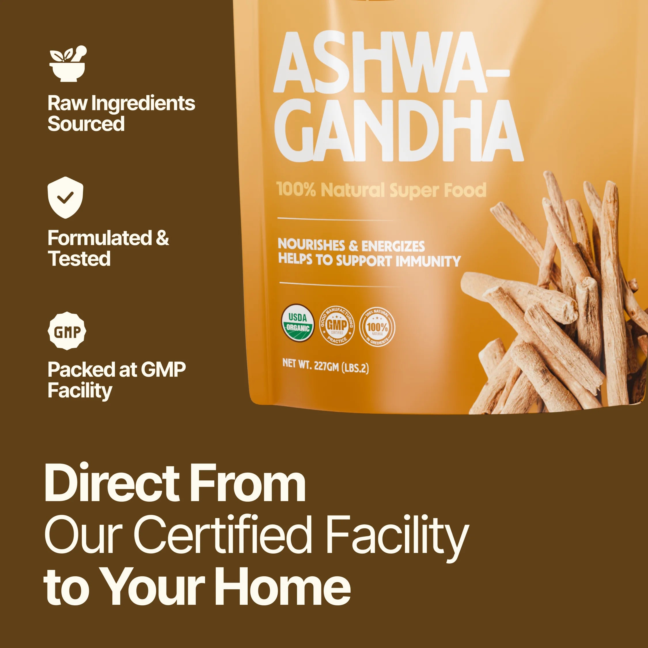 Organic Ashwagandha  powder