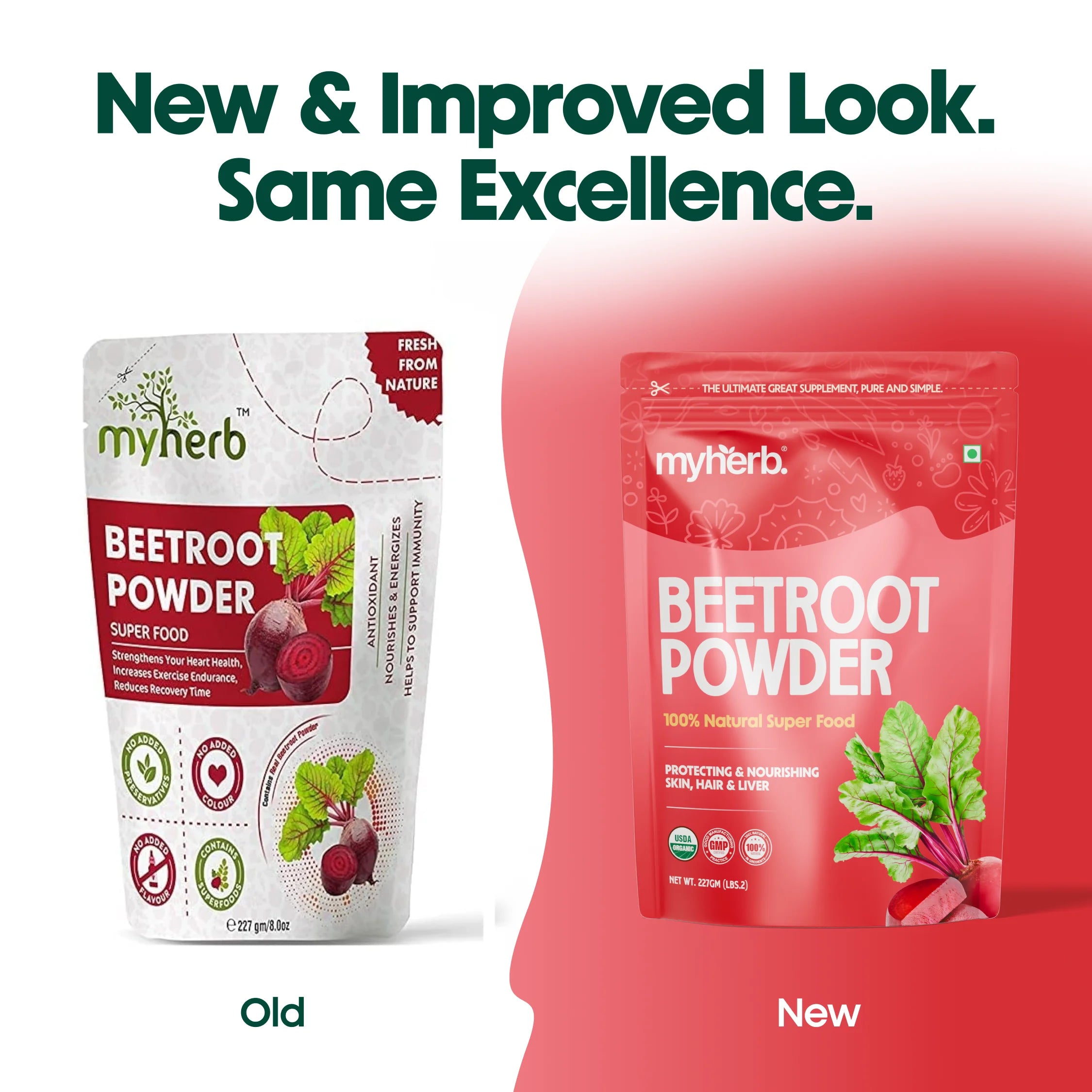 Organic beetroot powder