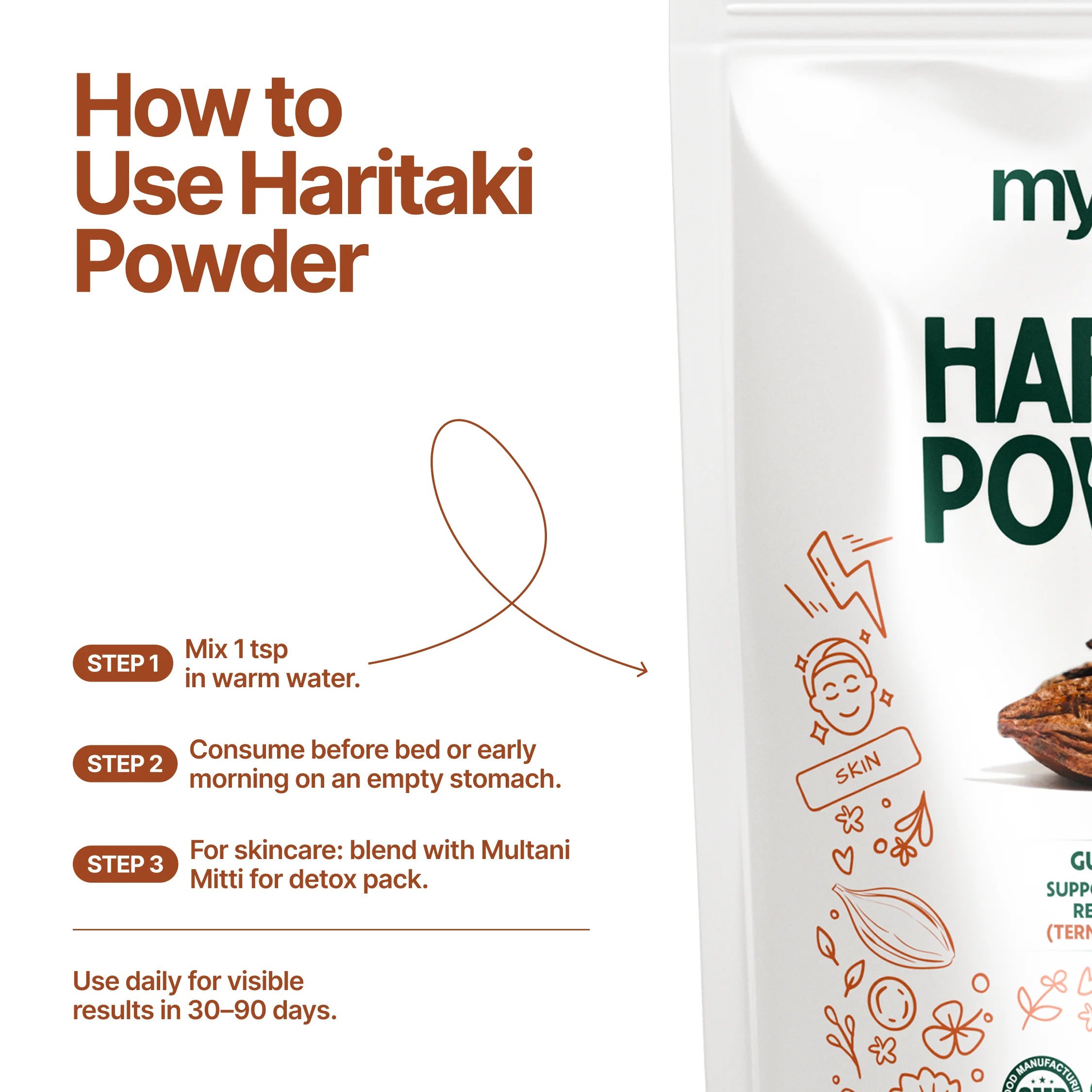Haritaki Fruit Powder