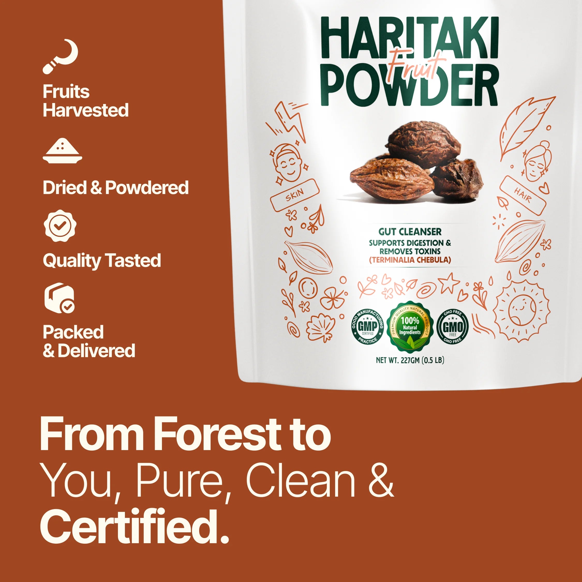 Haritaki Fruit Powder