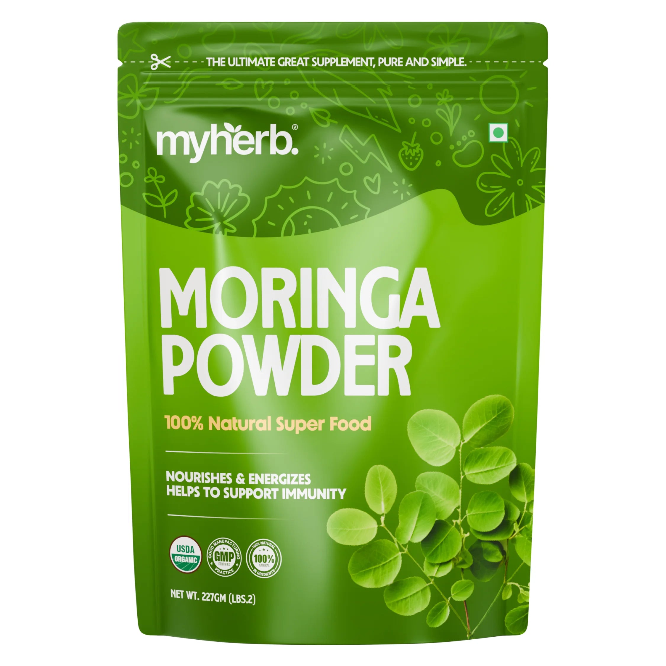 Organic Moringa powder