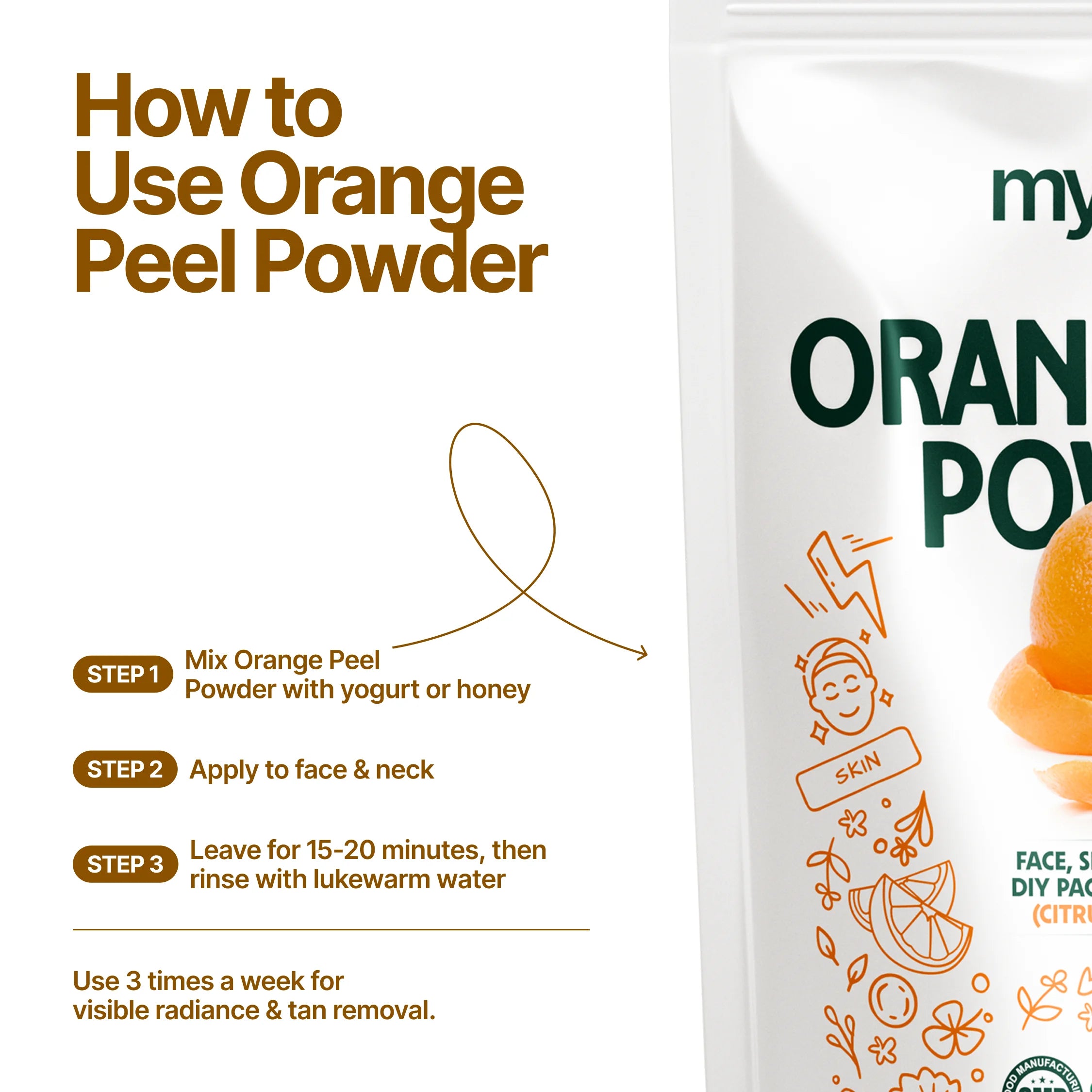 Orange Peel Powder