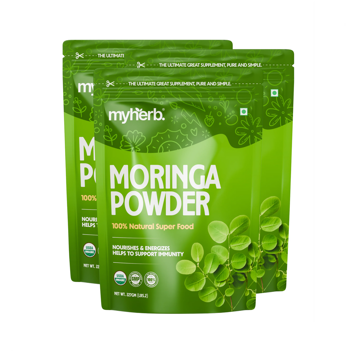 Organic Moringa powder – Myherb