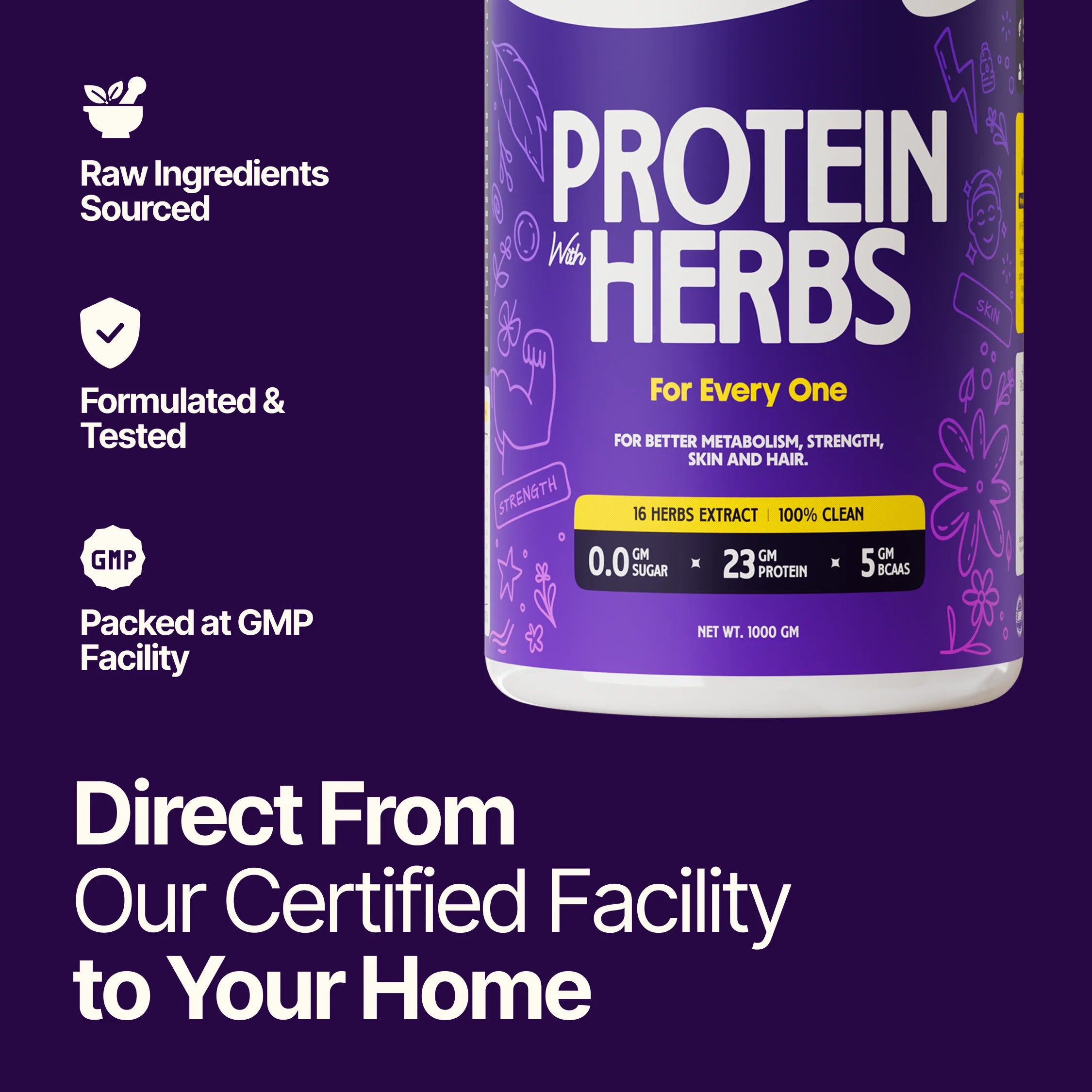 Protein With Herbs