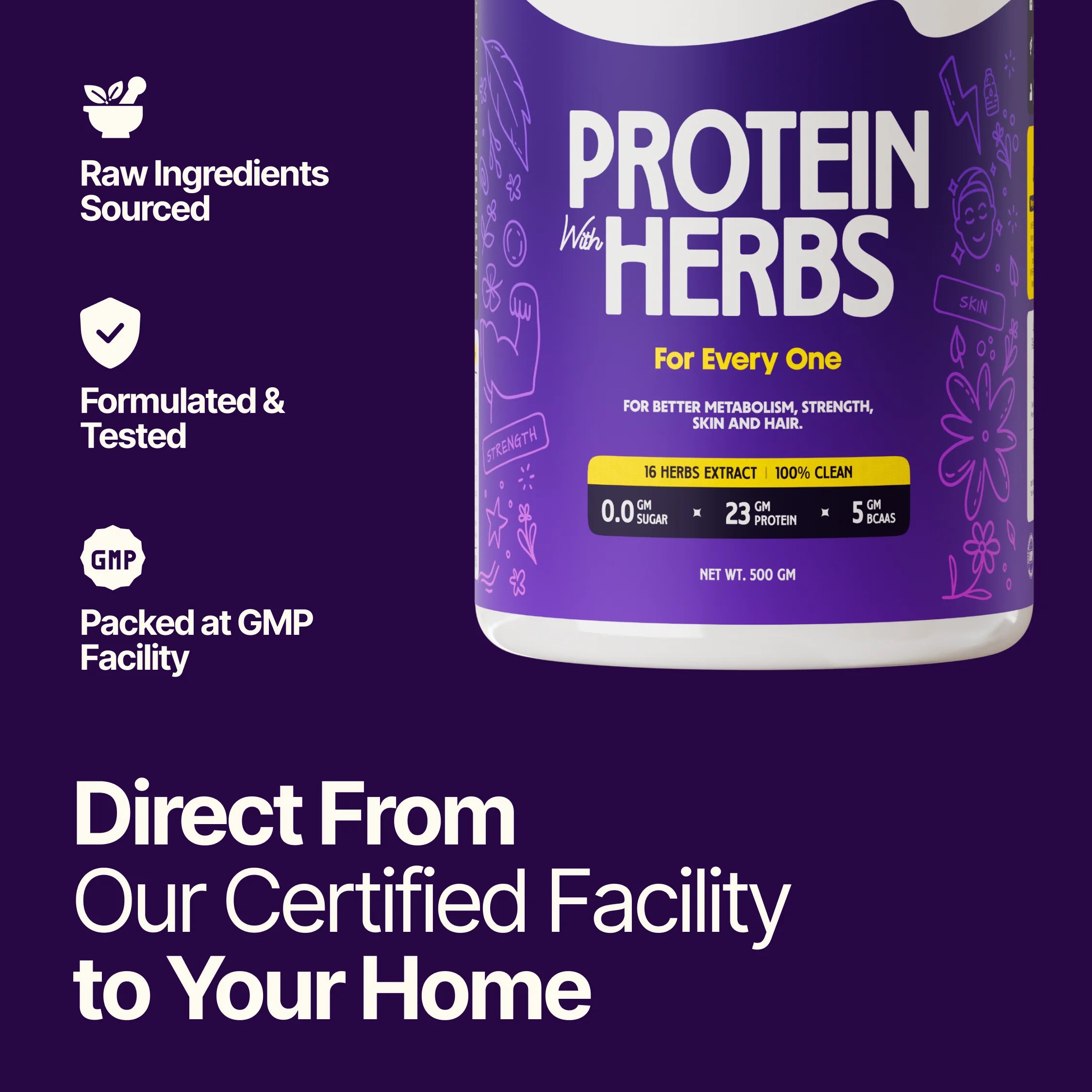 Protein With Herbs