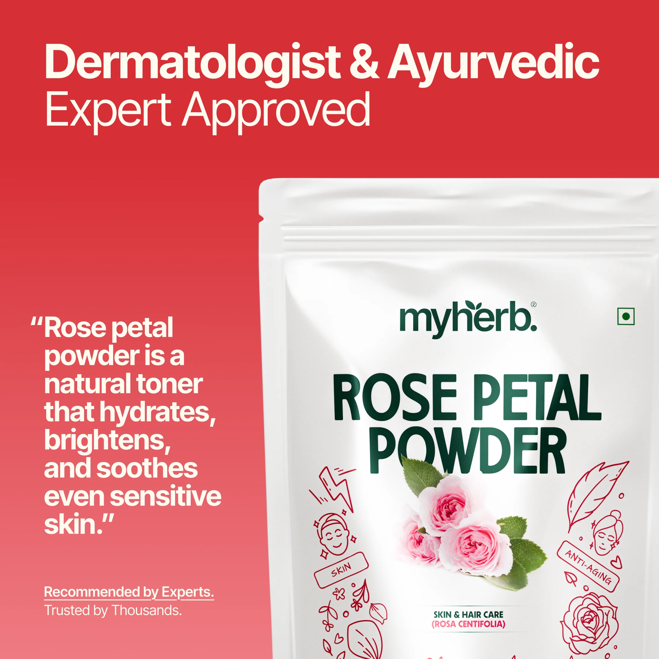 Rose Petal Powder