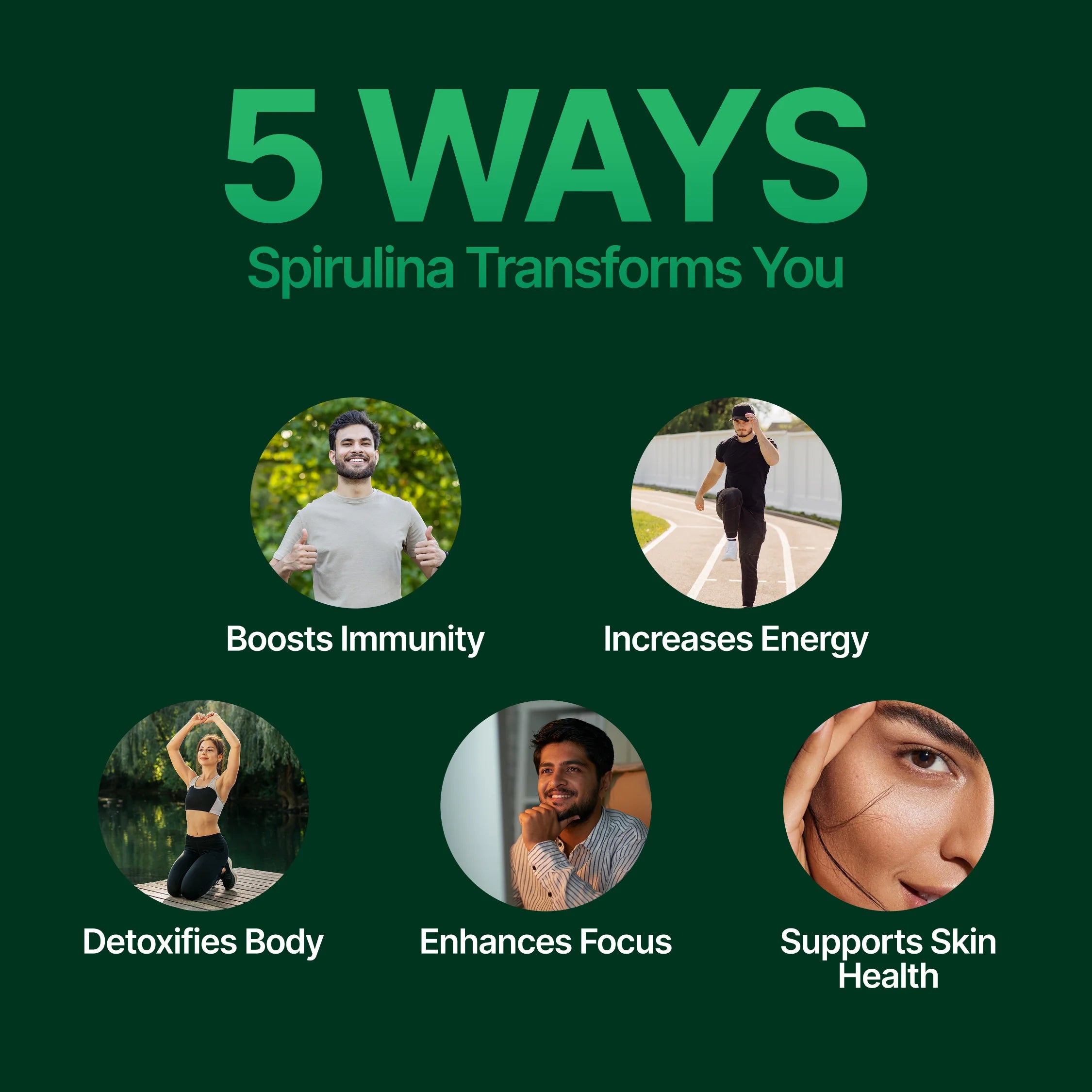 Organic Spirulina powder